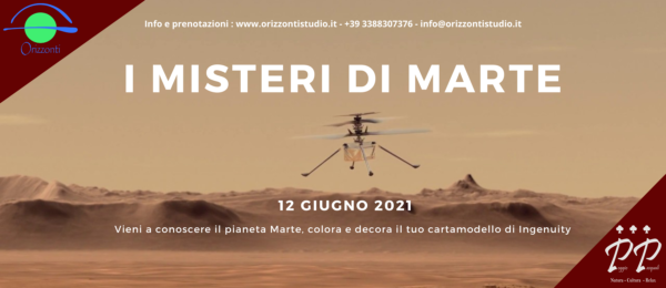 Ticket: I Misteri di Marte 2021/06/06 - 2021/06/06